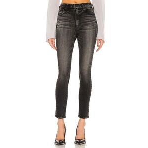 MOUSSY VINTAGE Fleetwood Rebirth Jeans in black size 25” 24” waist 27.5 Inseam